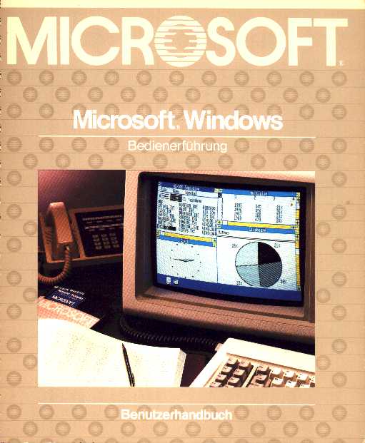 Microsoft Windows, das Erste